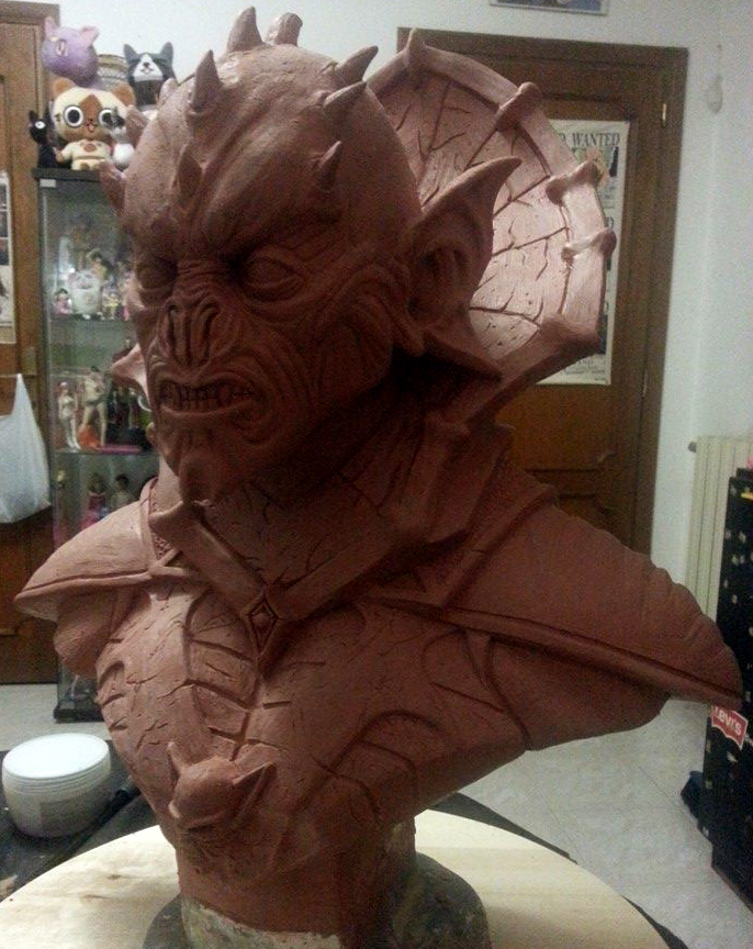 Hordak Bust W.I.P 01