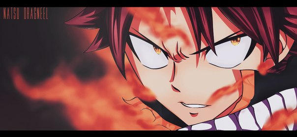 Natsu Dragneel fire