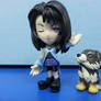 Chibi Rinoa and Angelo Figures