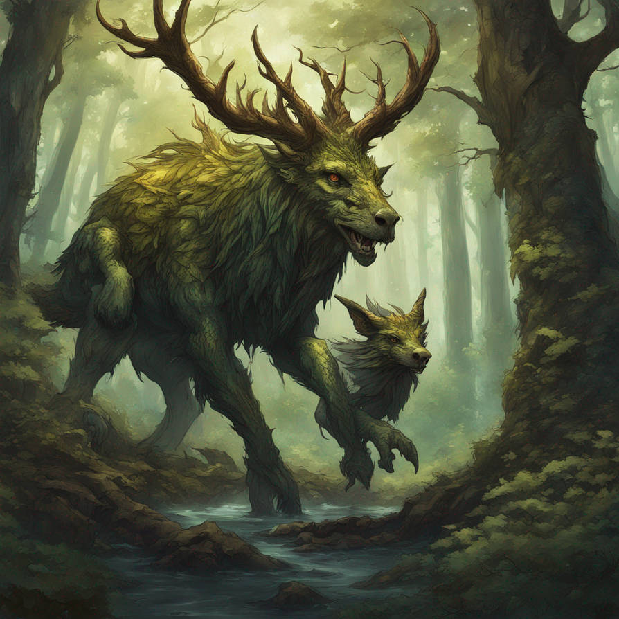A Mythical Creature Protecting The Woods By Chrismokelky222 On DeviantArt a-mythical-creature-protecting-the-woods-by-chrismokelky222-on-deviantart