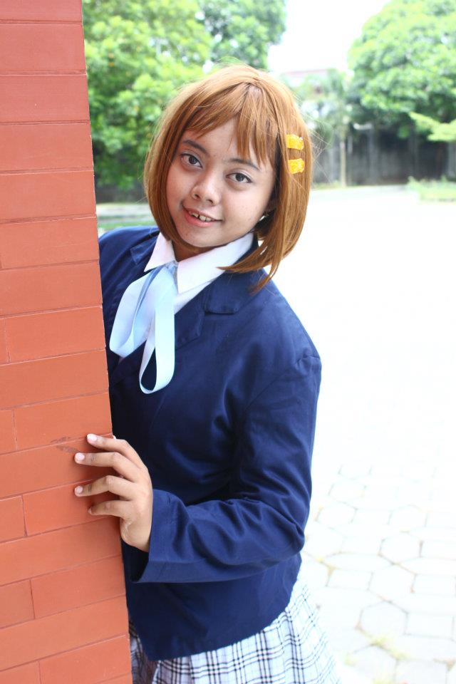 Portrait of yui hirasawa cosplay from k-on!