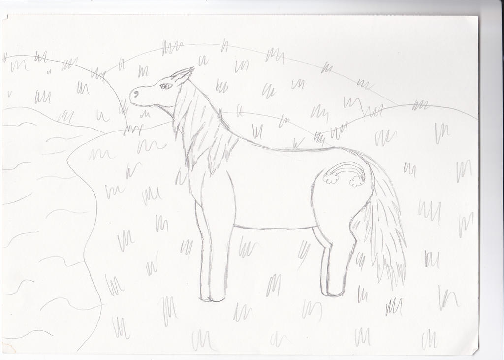 mlp in a grass field by TriggertheVamphog on DeviantArt