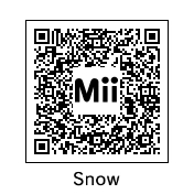 Snow S. Almond Mii QR Code