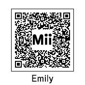 Emily Sweet Mii QR Code