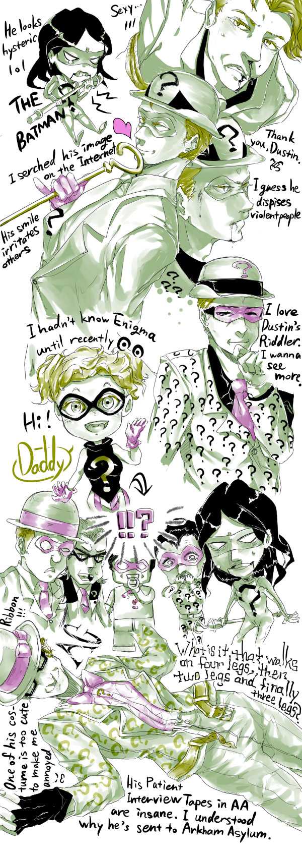 Riddler doodle