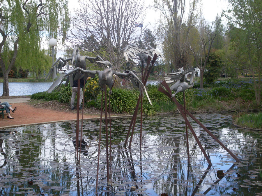 Stalks in the Water