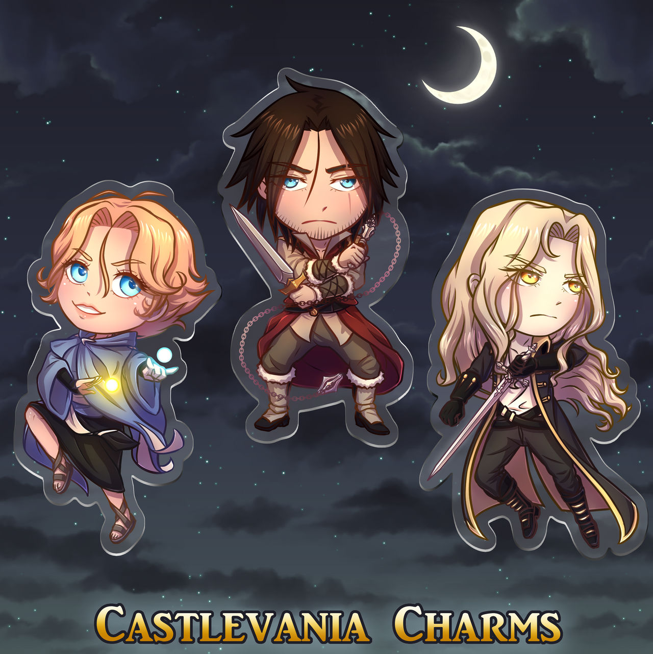 Castlevania Charms by Constelia on DeviantArt