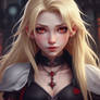 Beautiful vampire
