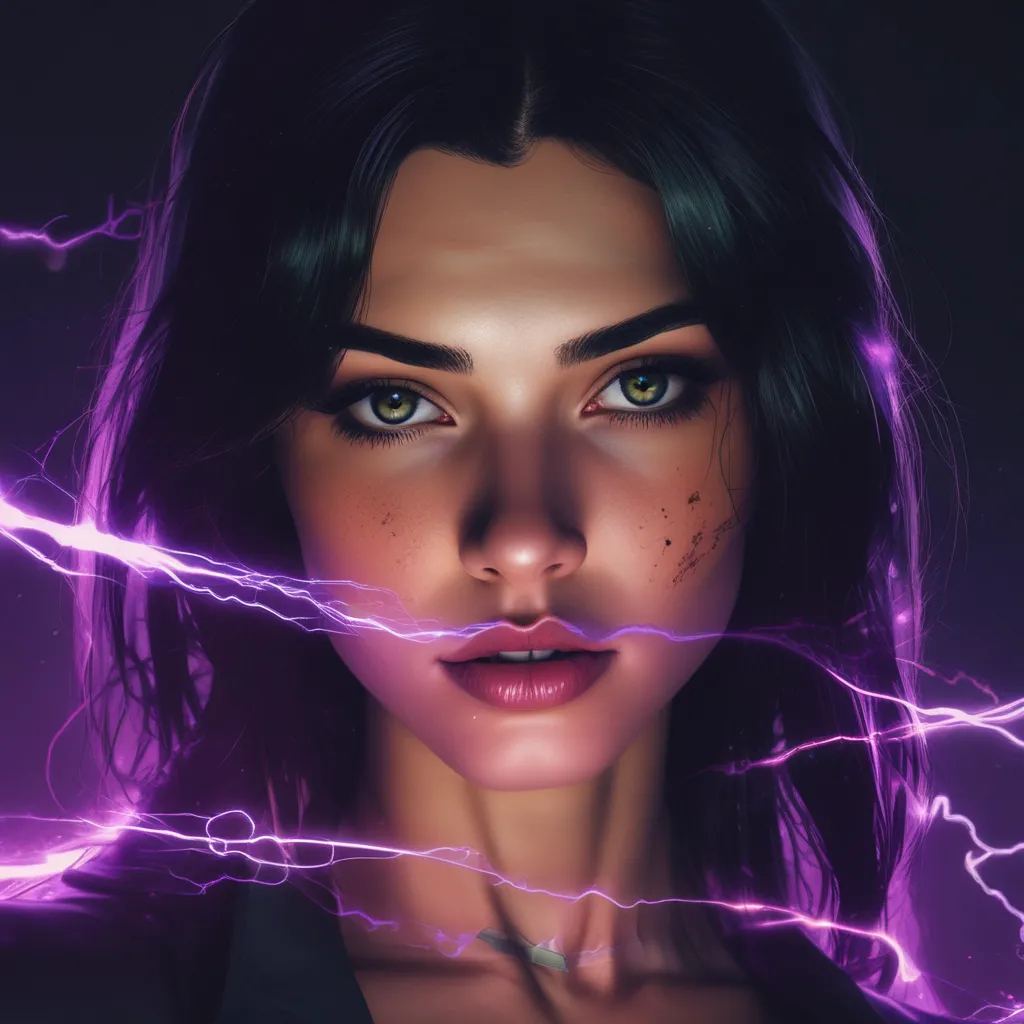 Purple Lightning speedster