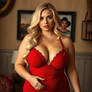 Hot curvy blonde