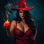Hot curvy witch