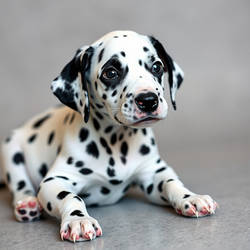 Dalmatian puppy