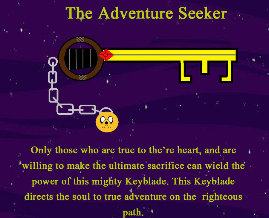 Adventure Time Keyblade - The Adventure Seeker by Jckspacy on DeviantArt