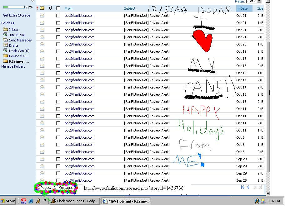 My pretty review inbox folder by thethirdtwin on DeviantArt