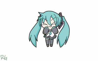 Hatsune Miku w