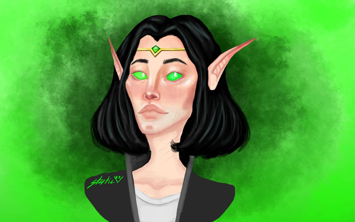 My oc Abyss by StaticStudio on DeviantArt