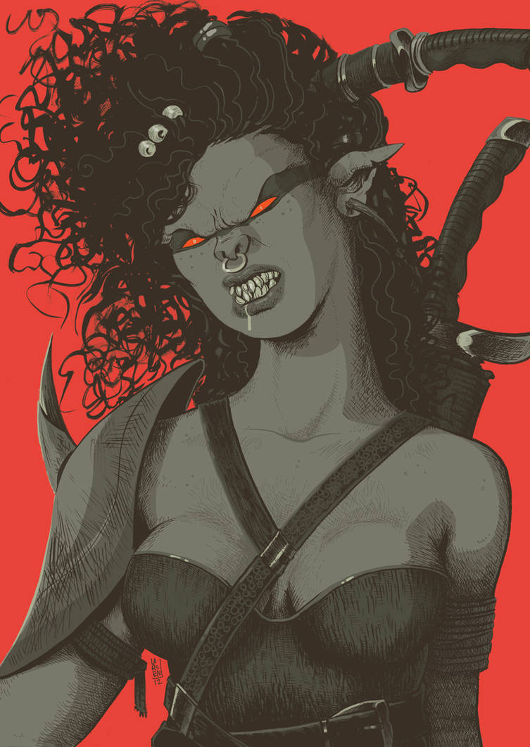 Orcess Orcess Warrior by liliesformary on DeviantArt