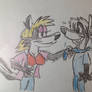 Skunk Couple