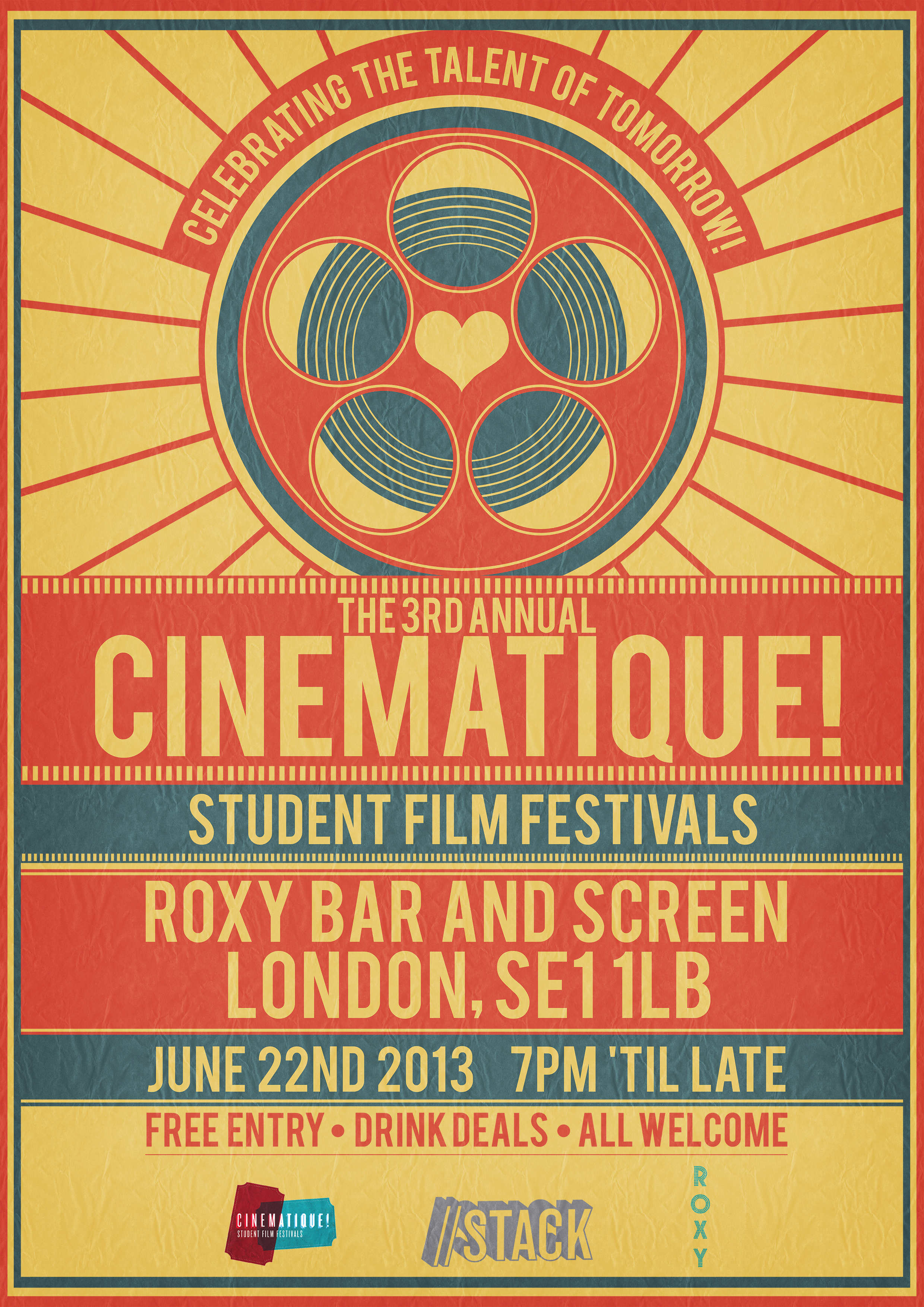 Cinematique! Film Festival Poster 2013