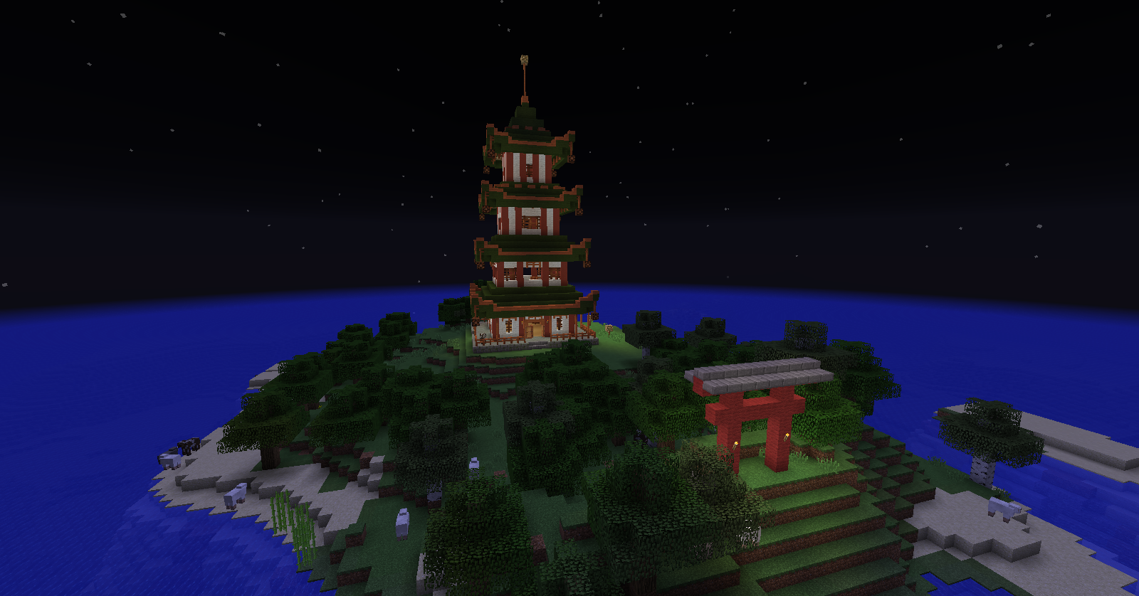 minecraft pagoda by blehz-queest on DeviantArt