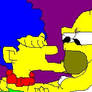 Marge Kissing Homer