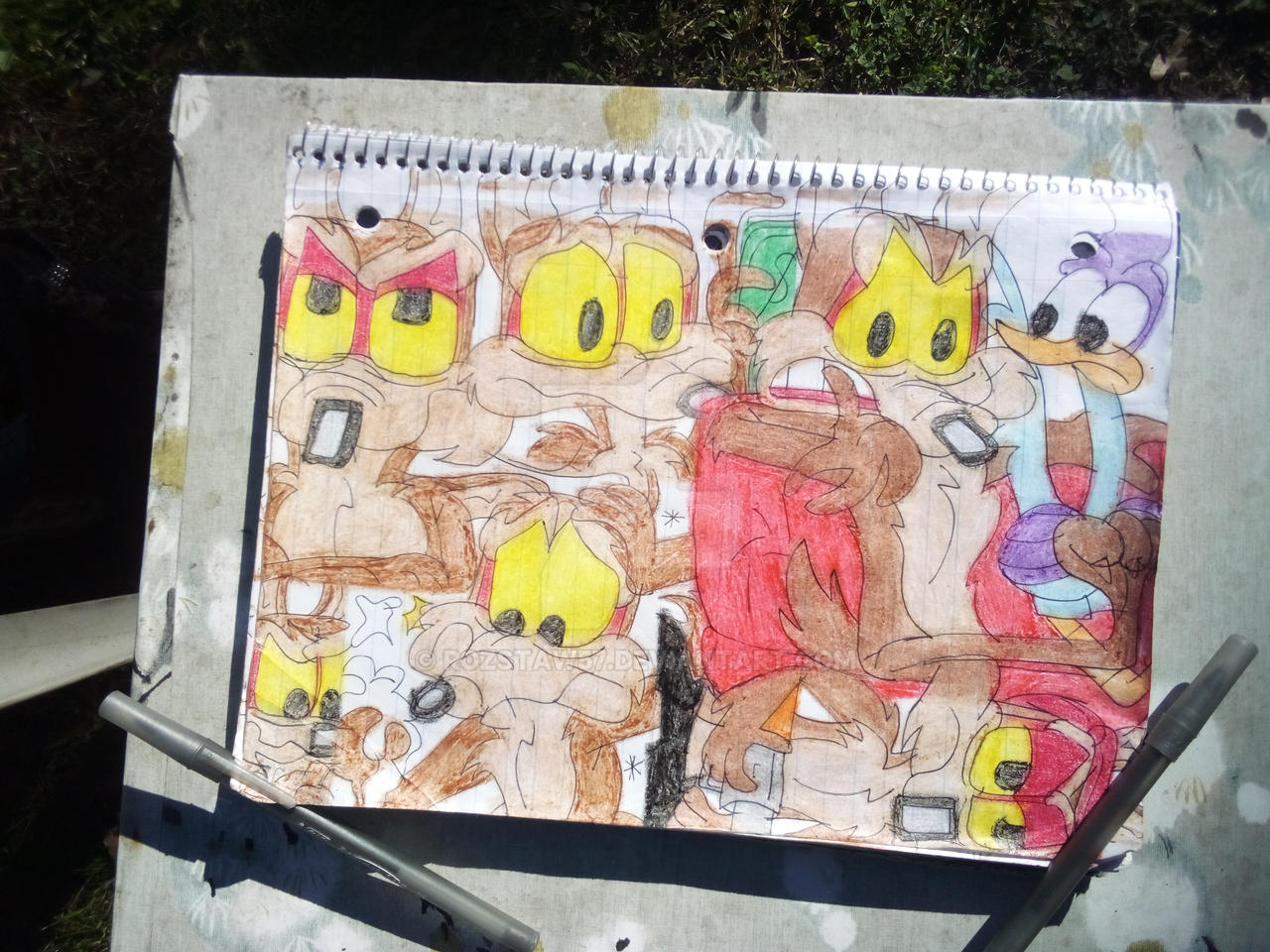 More Cute Wile E. Coyote Artwork.