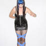 Black Dress Blue Tape #1