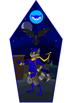 Stained Glass All-Stars: Sly Cooper 1/4