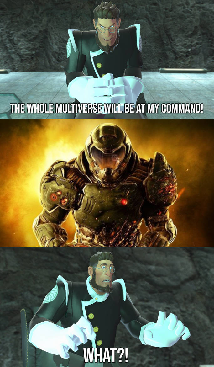 Doom Slayer Stops Kroenen by IcefirWindbreaker on DeviantArt