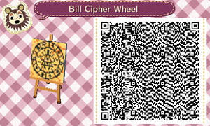 Bill Cipher Wheel pattern