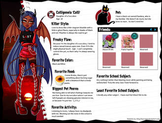 Monster High: Calligeneia 'Calli' by thatsorichie