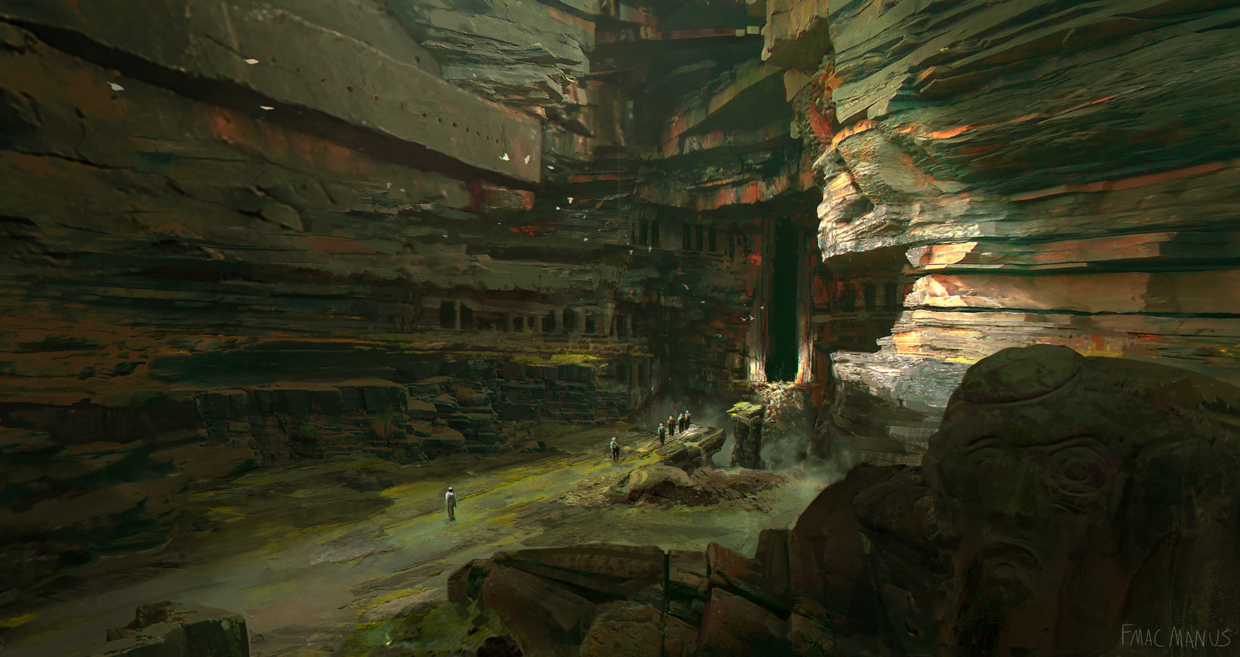 Sietch Entrance by fmacmanus