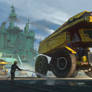 Inflatable Dump Truck 02B