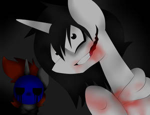 Jeff The Killer and Eyeless Jack format pony