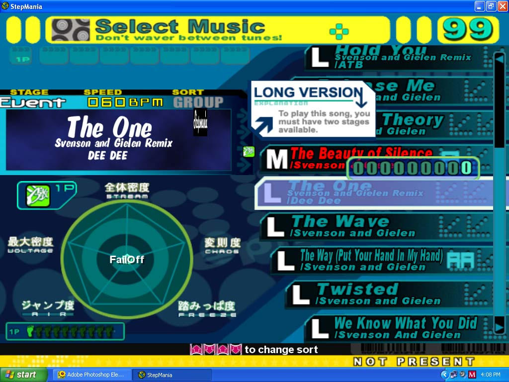 Stepmania Layout Stepmania screencap 2 by BeachBreezer on DeviantArt