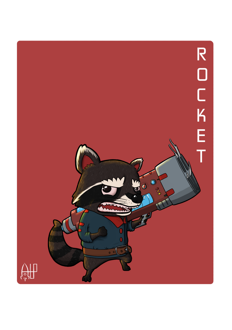 Rocket Raccoon! by AugustoLP on DeviantArt