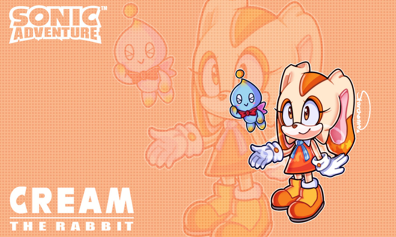 Cream The Rabbit Behind Back CREAM THE RABBIT by Starchanto on DeviantArt