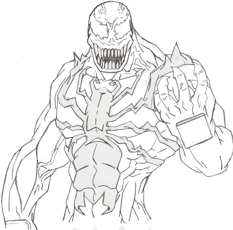 Venom Lineart