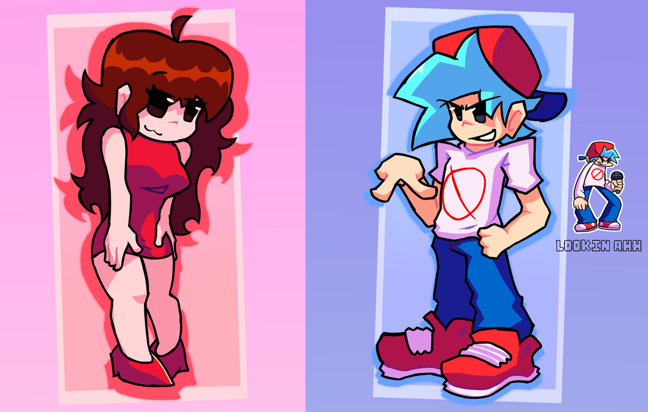 Bf Model Sheet (Fnf) The way i draw Bf and Gf reference by TomDa1930Cartoonmofo on ...