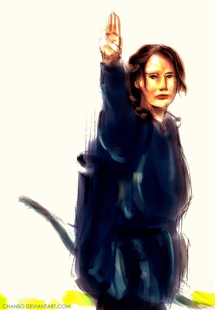 hunger games gif by doodlingsketch on DeviantArt