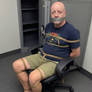 Phil kidnapped then bound and gagged barefoot