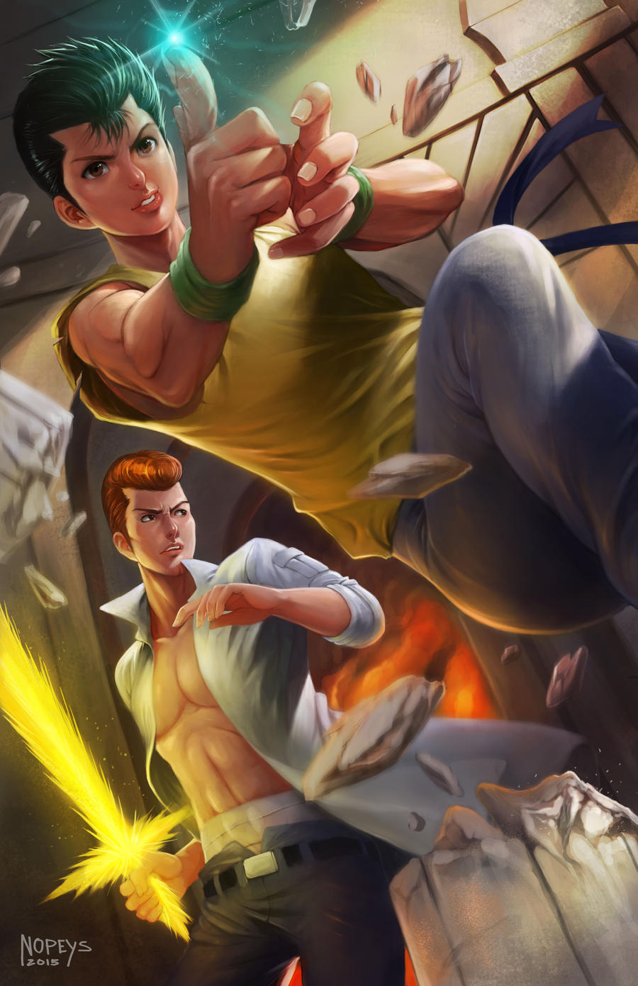 Yusuke and Kuwabara