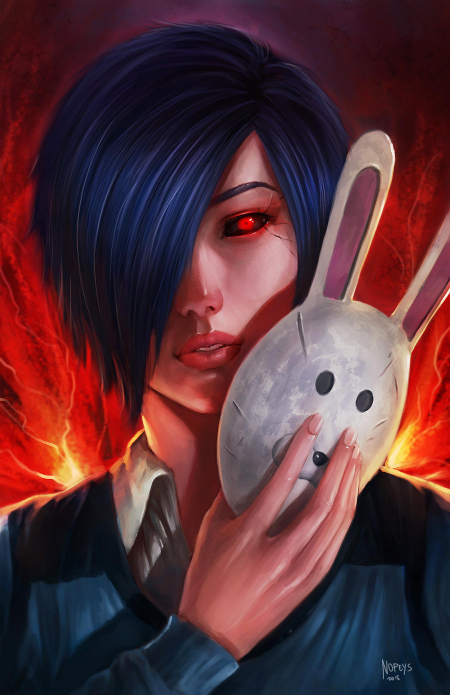 Touka fan art by NOPEYS on DeviantArt