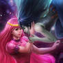 Princess Bubblegum and Marceline