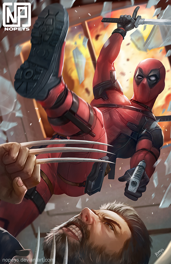 Deadpool Vs Logan