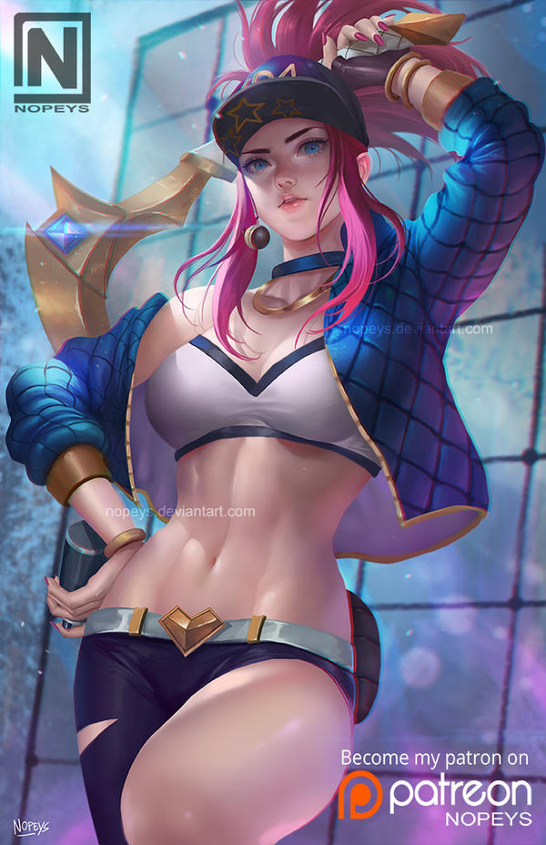 KDA Akali by NOPEYS