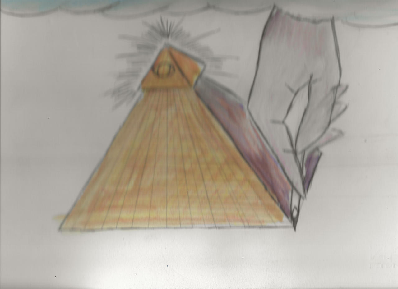 Pyramidal Hand God's Hand Pyramid creation by BeDavidKaiser on DeviantArt