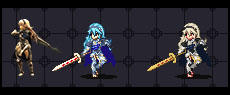 FE:FATES Corrin Brave Exvius Sprite