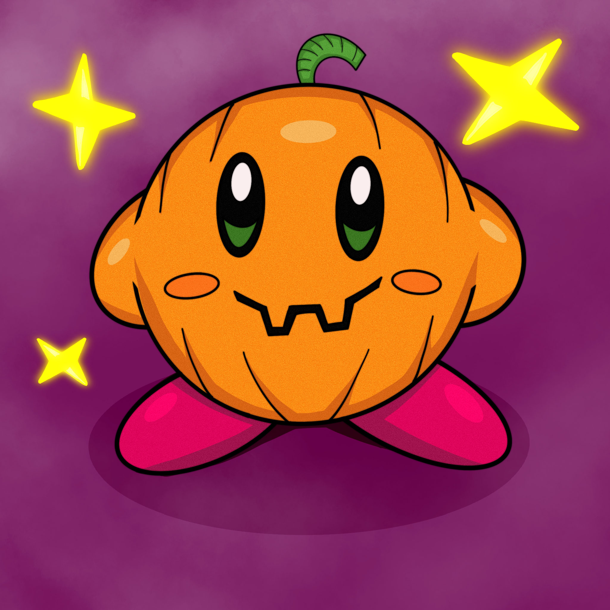 Pumpkin Kirby Halloween 2020 by Taylor3112 on DeviantArt