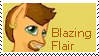 BlazingFlair Stamp by kaciekk